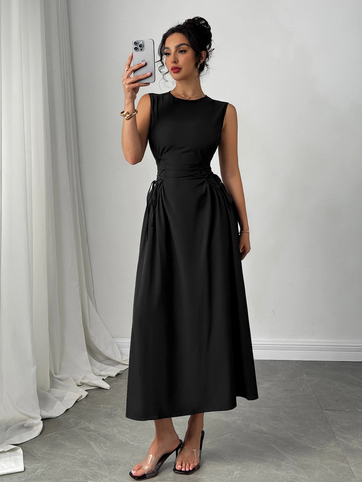 Elegant Bow Trim Off Shoulder Bodycon Party Evening Dress