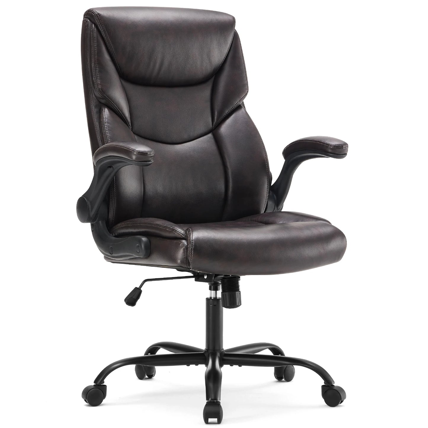 JHK Ergonomic Office Chair With Adjustable Height And Flip Arms