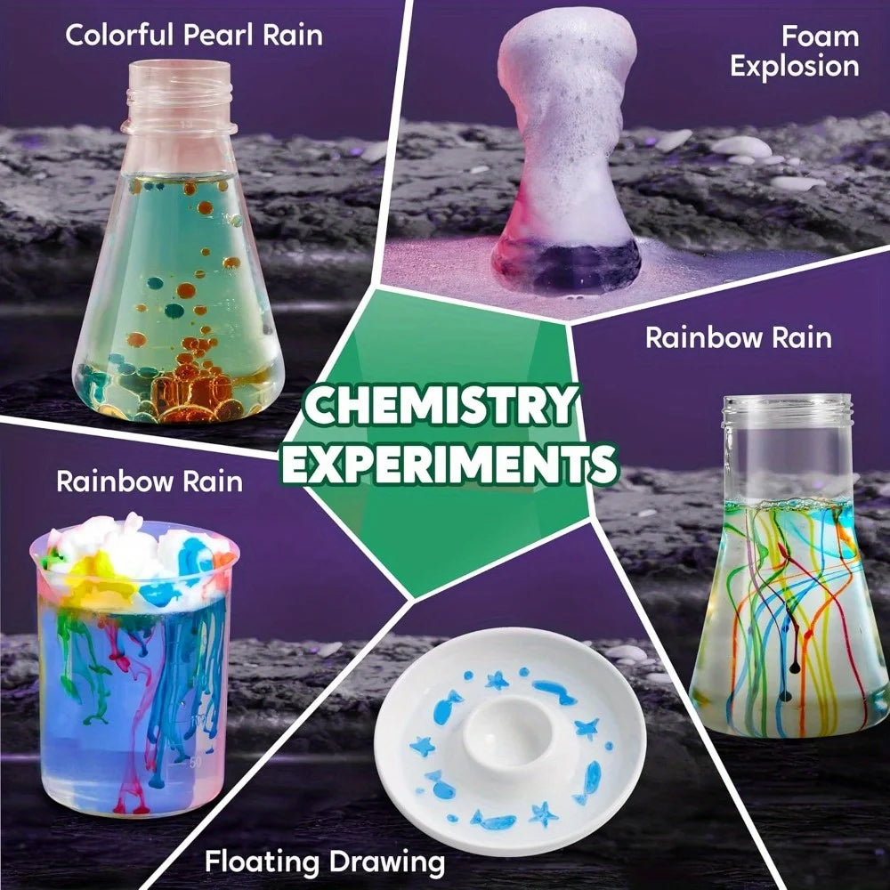Joyfy Kids 50+ Science Experiments With Growing Crystal