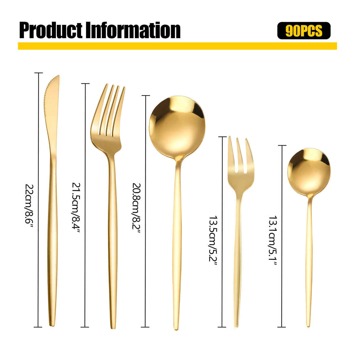 Stainless Steel Flatware Set For Weddings Buffets And Restaurants