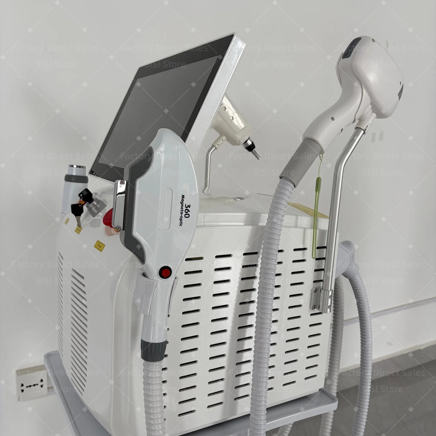 MYOSLIM 4in1 Diode Hair Removal Machine Nd YAG RF Tattoo