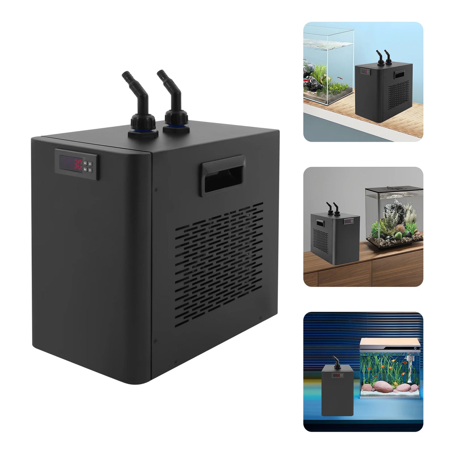 160L Aquarium Water Chiller 0 To 50 Celsius Adjustable 110V