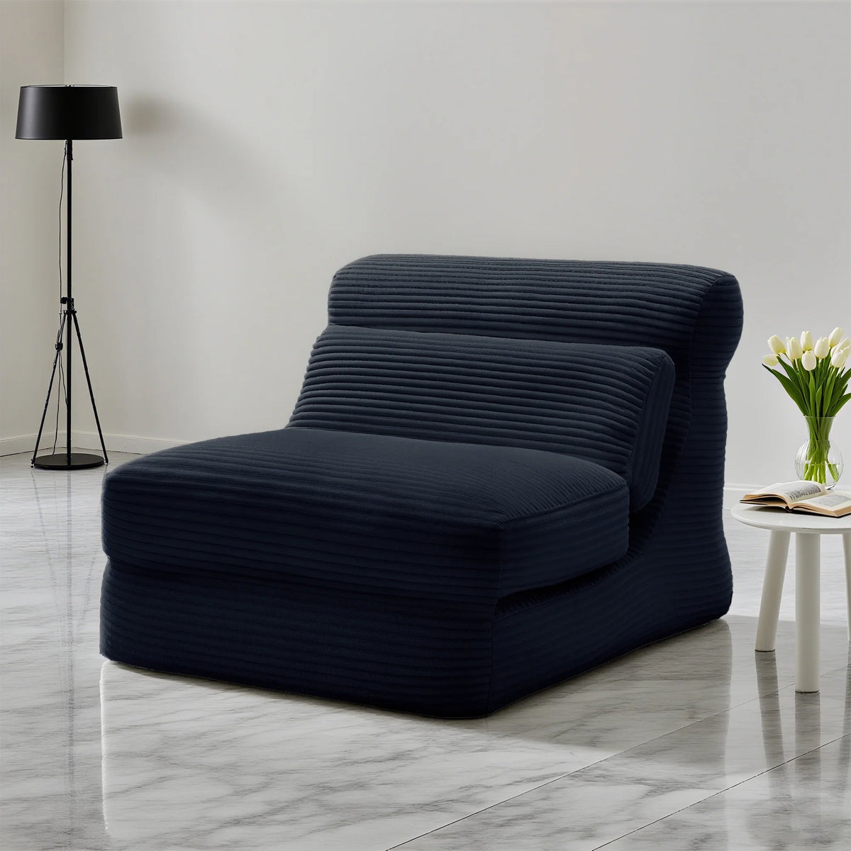 JHK Ergonomic Folding Sofa Bed With Lumbar Support and Comfort