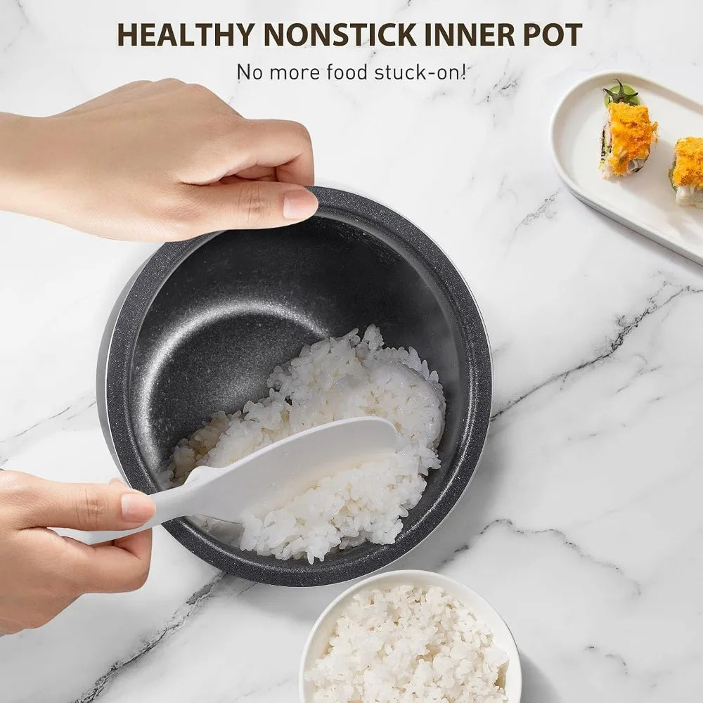 XMSJ PFAS Free Fuzzy Logic Rice Cooker With Touch Screen