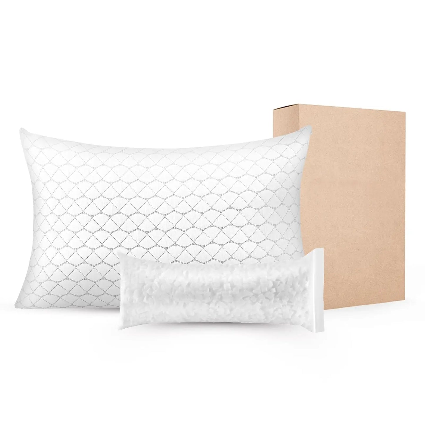 Oeny Luxury Memory Foam Hotel Bed Pillow For Comfortable Sleep