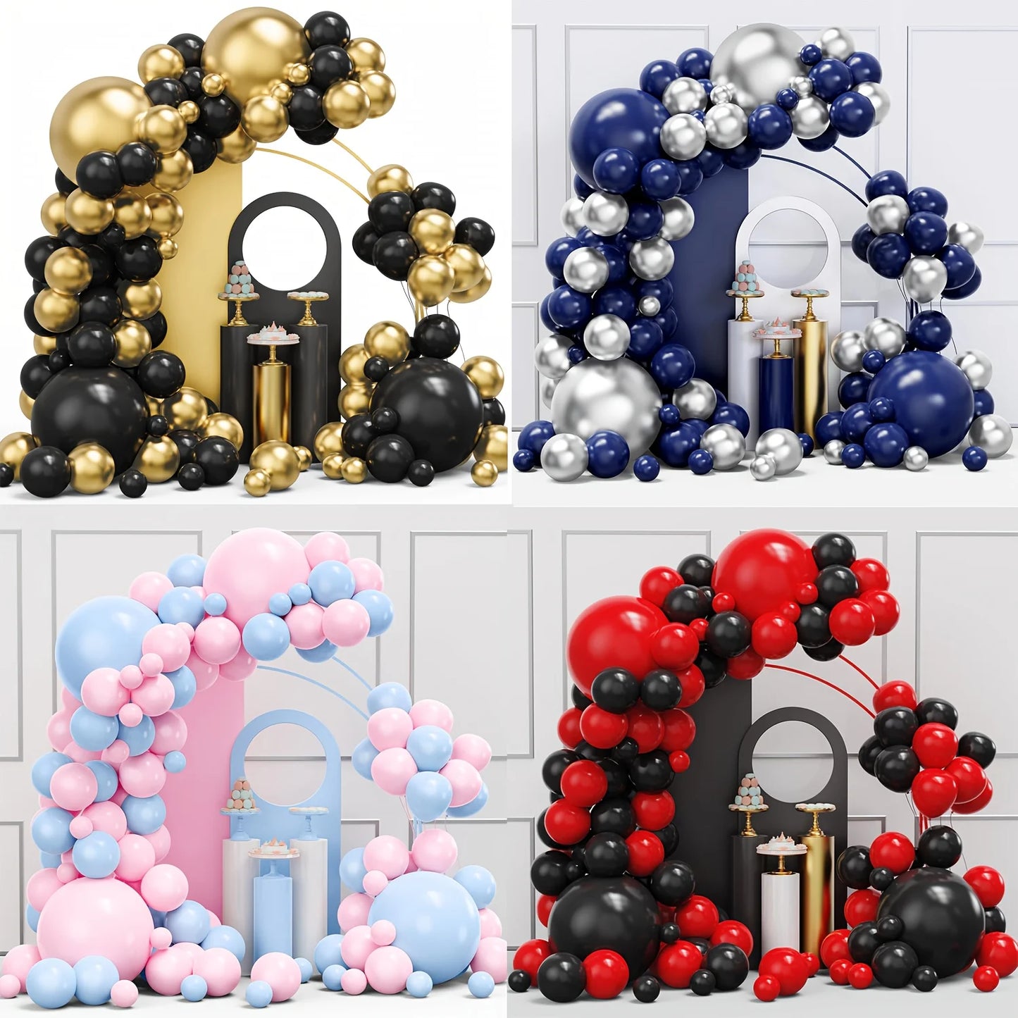 Latex Balloon Arch Party Decor Set For Events And Celebrations
