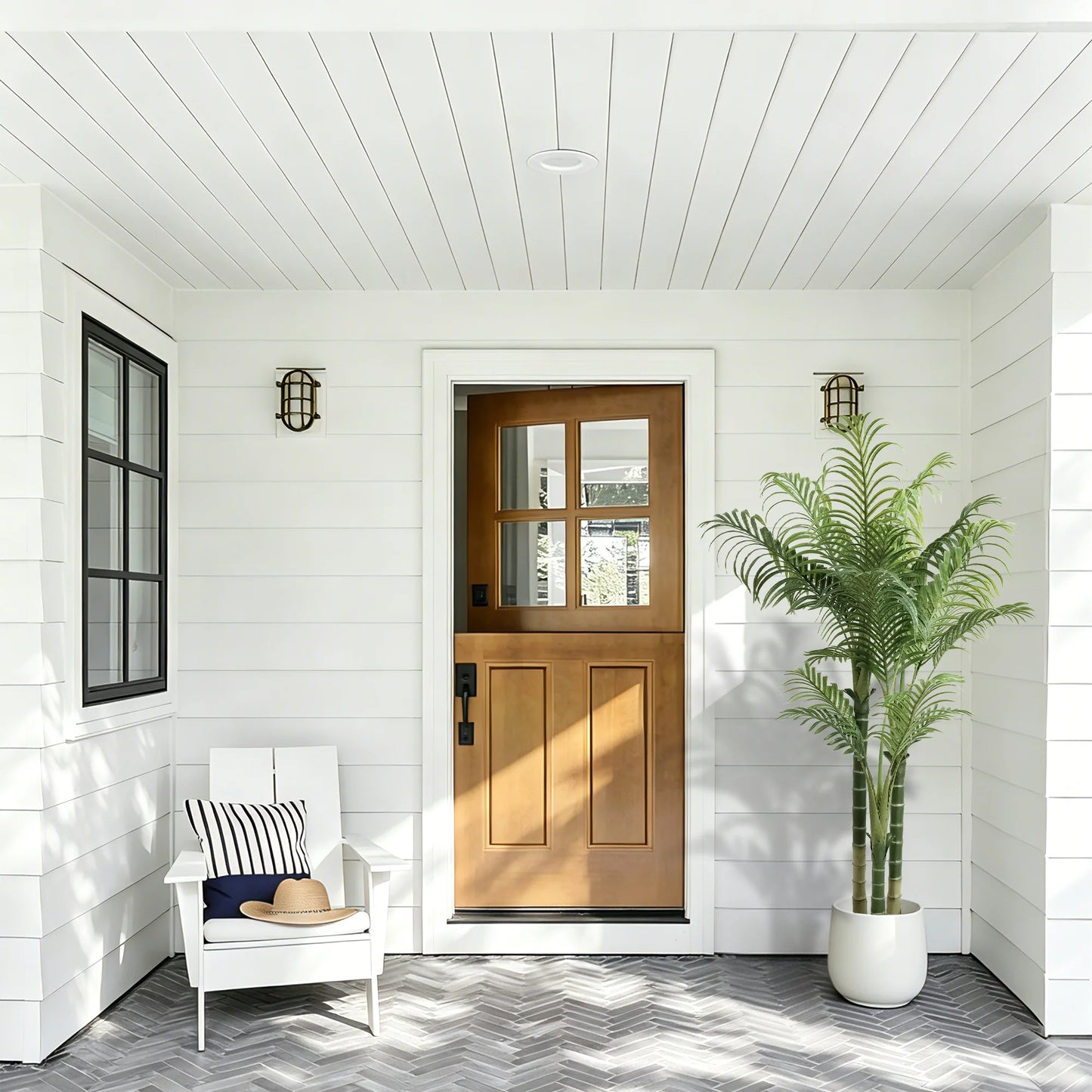 Olitree Artificial Areca Palm Tree For Indoor Home Decor