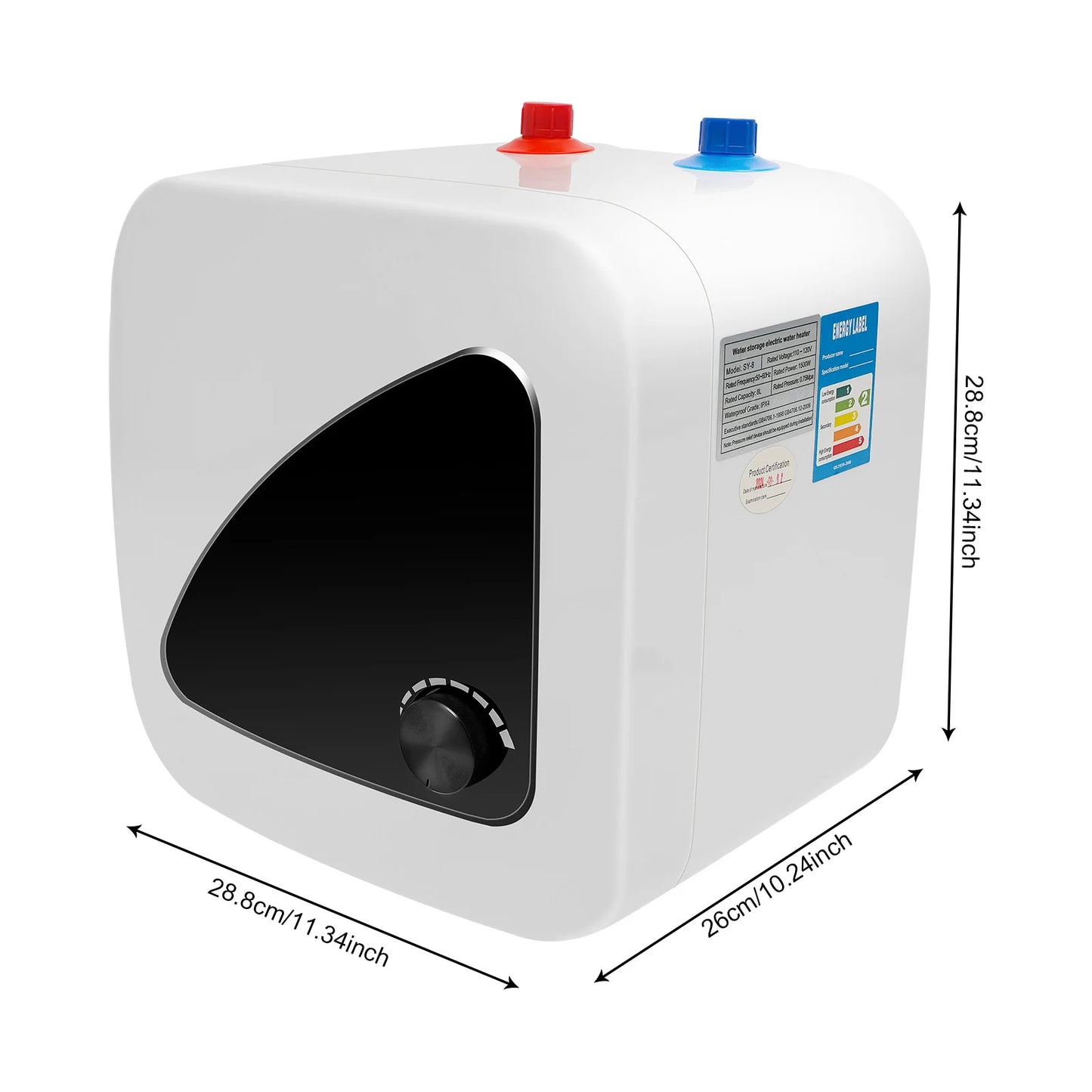 Newest Water Heater Electric Instant Hot Under Sink 1500W 110V