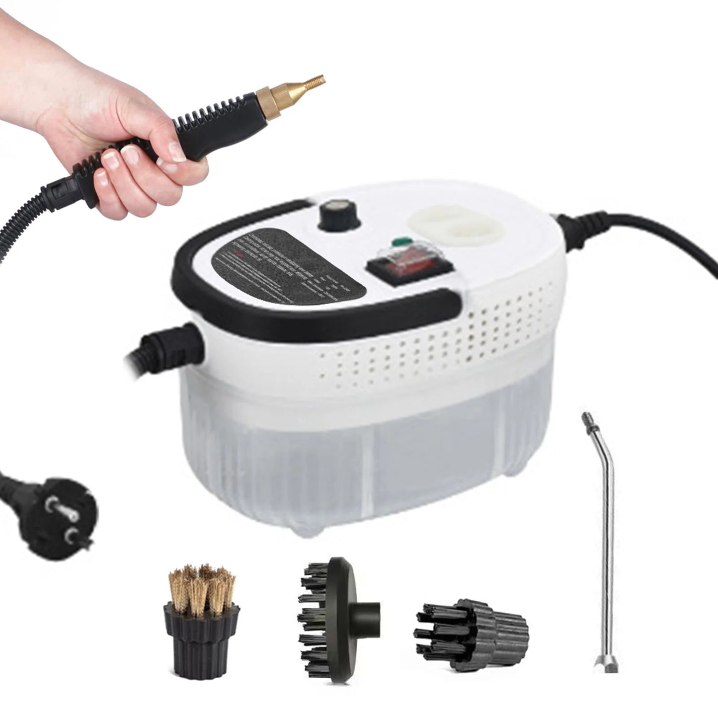 Romellar Portable Handheld 1500W Quick Heating Steam Cleaner