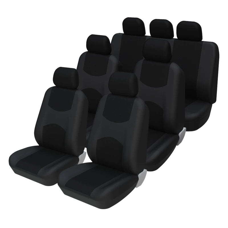 AutoYouth Universal Car Seat Cover Airbag Compatible Ventilated Polyester