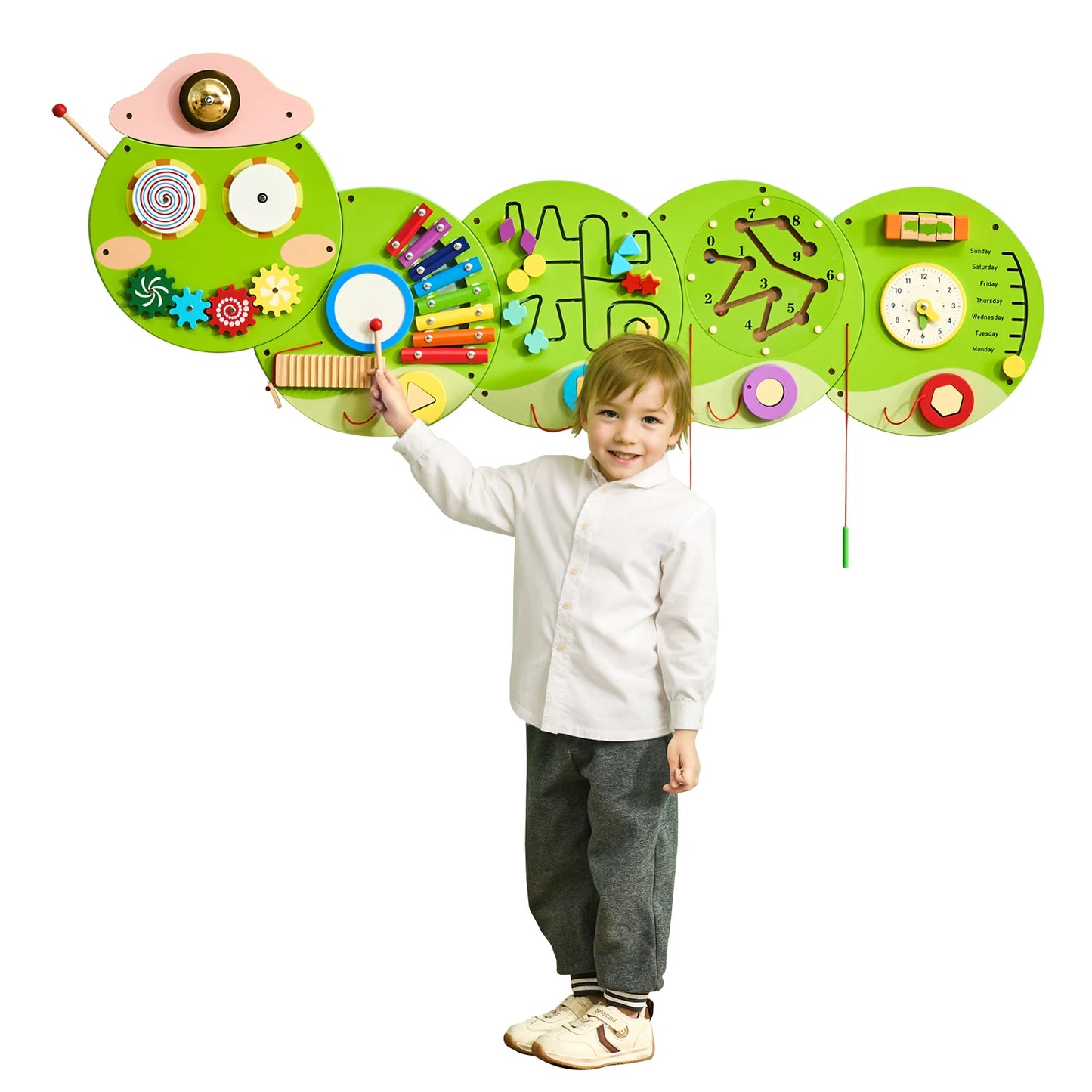 SucceBuy Montessori Activity Wall Busy Board