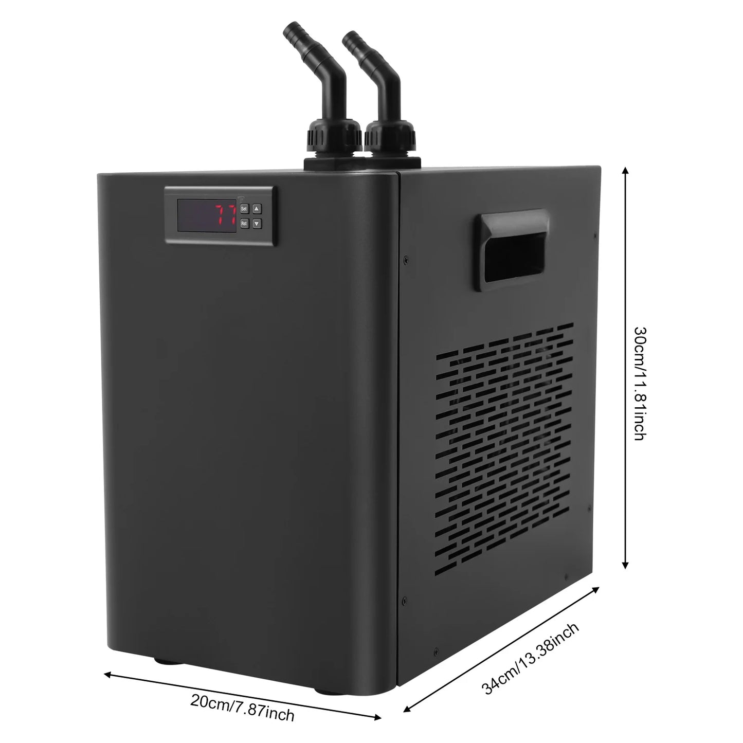 160L Aquarium Water Chiller 0 To 50 Celsius Adjustable 110V