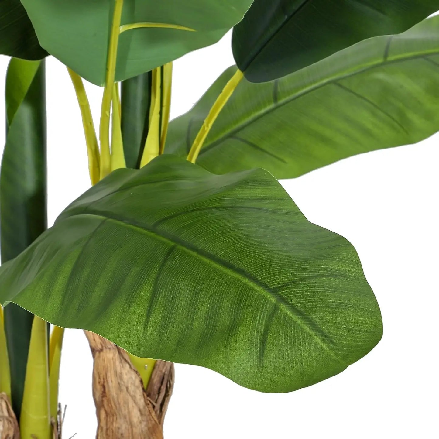 HiMiss Artificial Banana Tree Lifelike Faux Tropical Indoor Plant