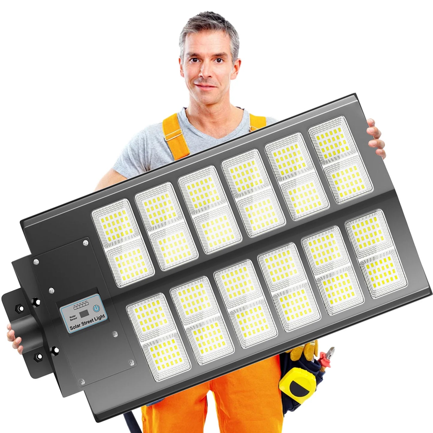 6000W Waterproof Solar Street Light With Auto Dusk Motion Sensor