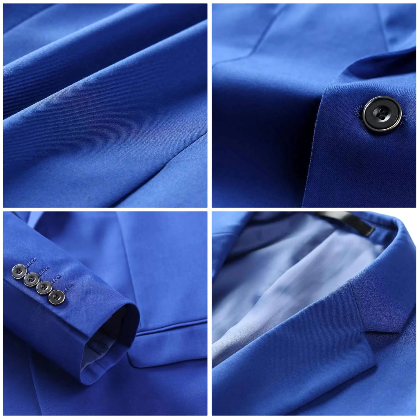 TweedLad Mens Business Suit Set Groomsmen Jacket And Trousers