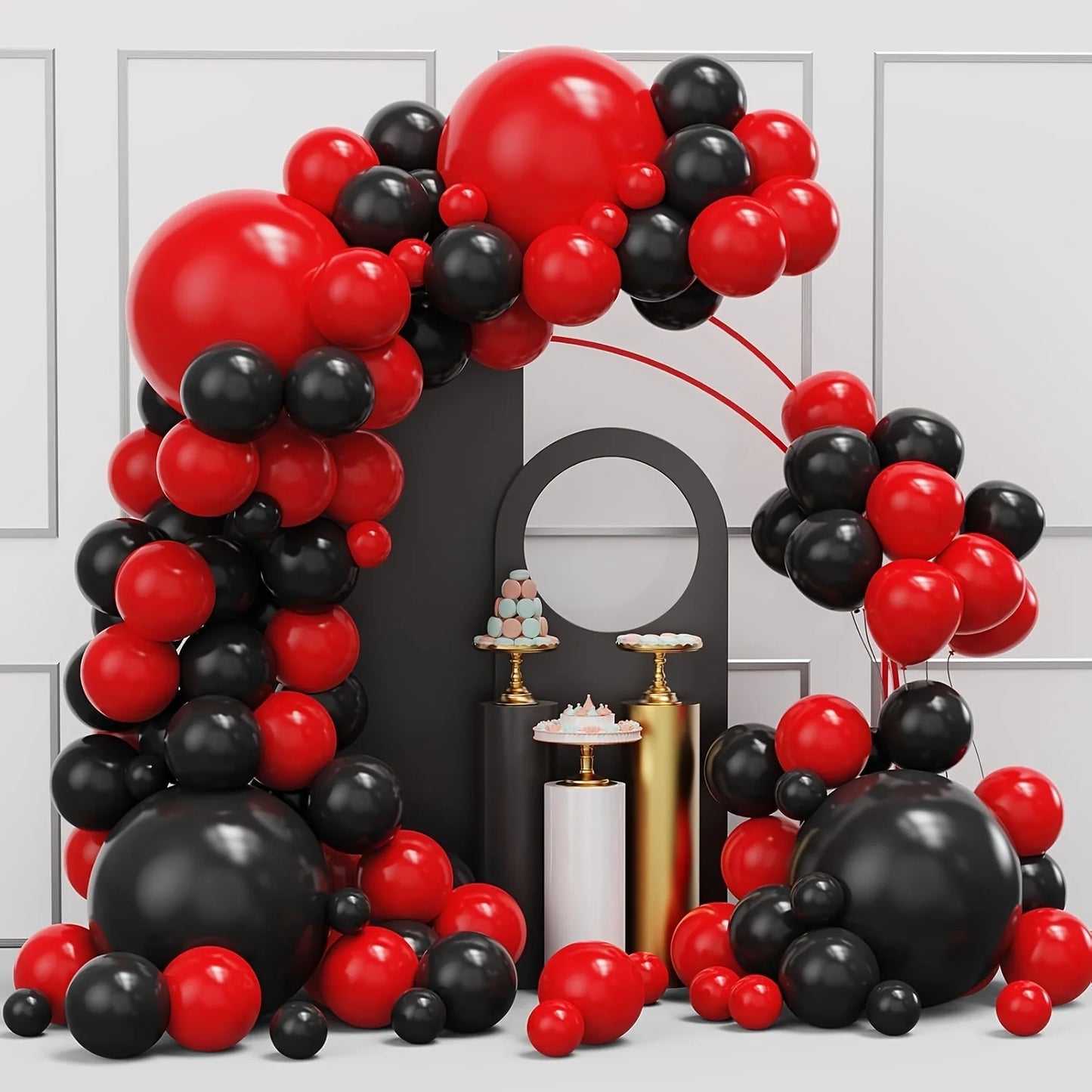 Latex Balloon Arch Party Decor Set For Events And Celebrations