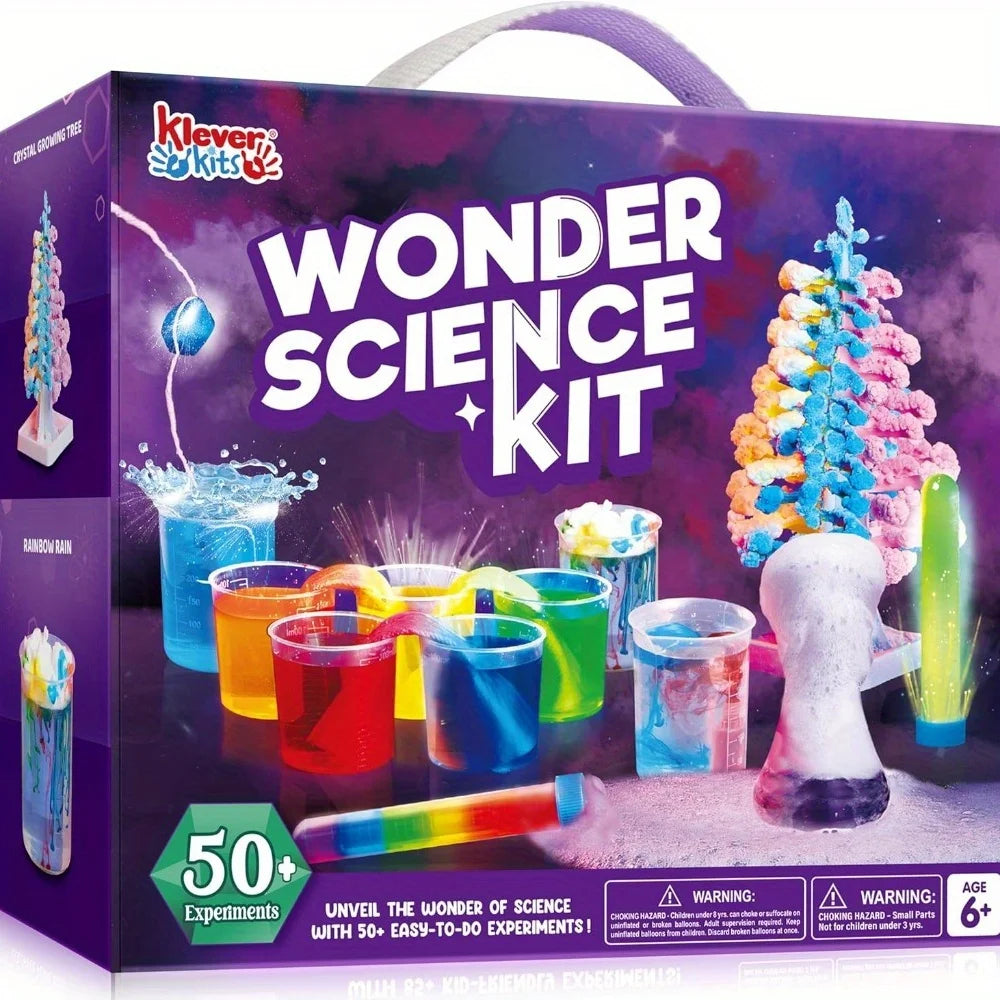 Joyfy Kids 50+ Science Experiments With Growing Crystal