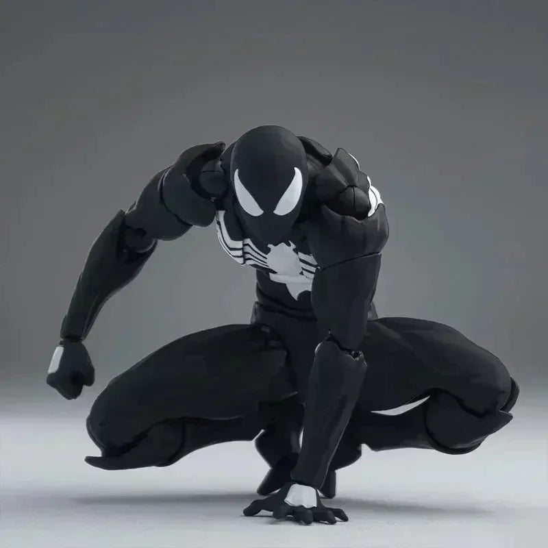 Bandai Symbiote Spider Man Posable Action Figure Collectible Model