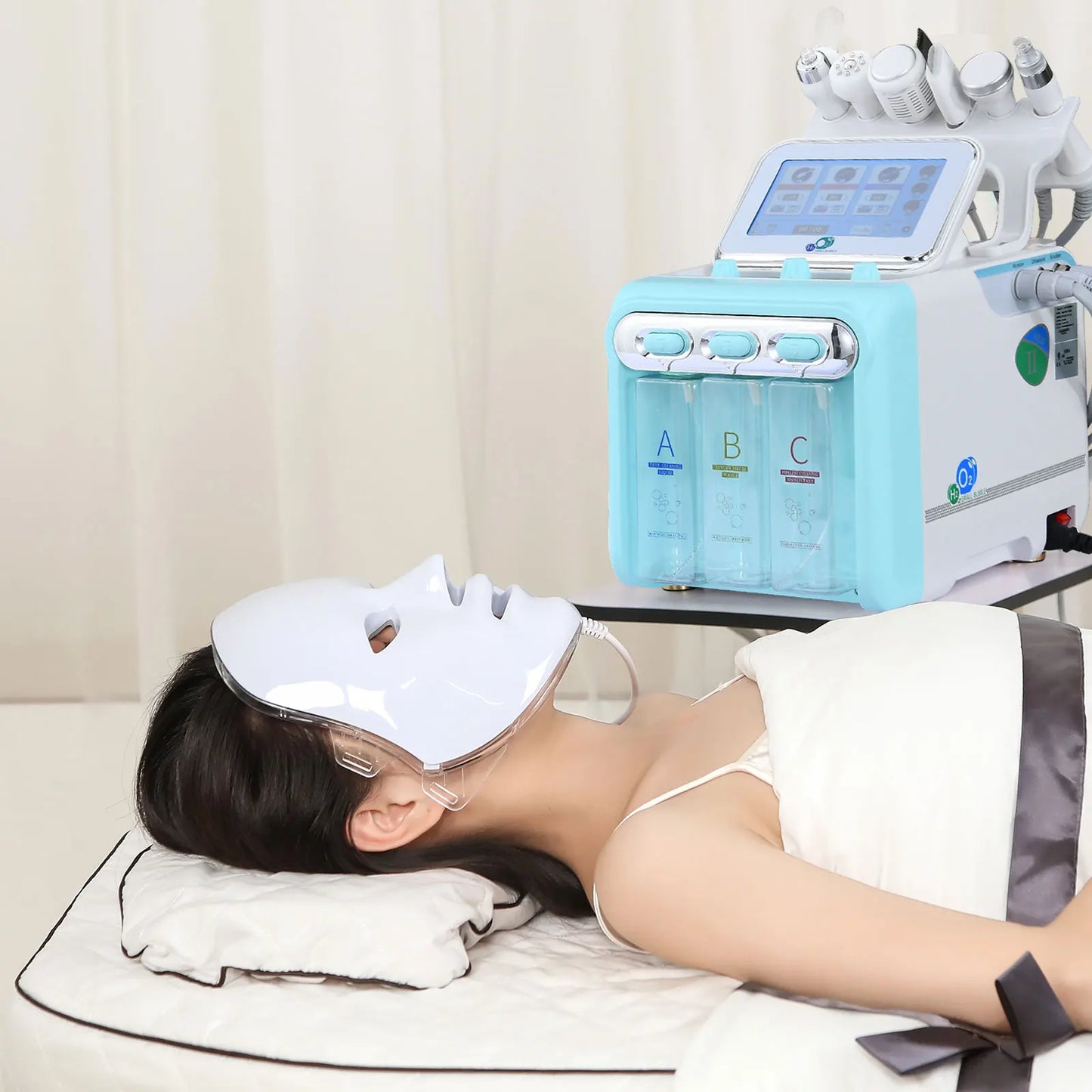 Amilibeauty 7 In 1 Hydro Facial Machine For Spa Treatments