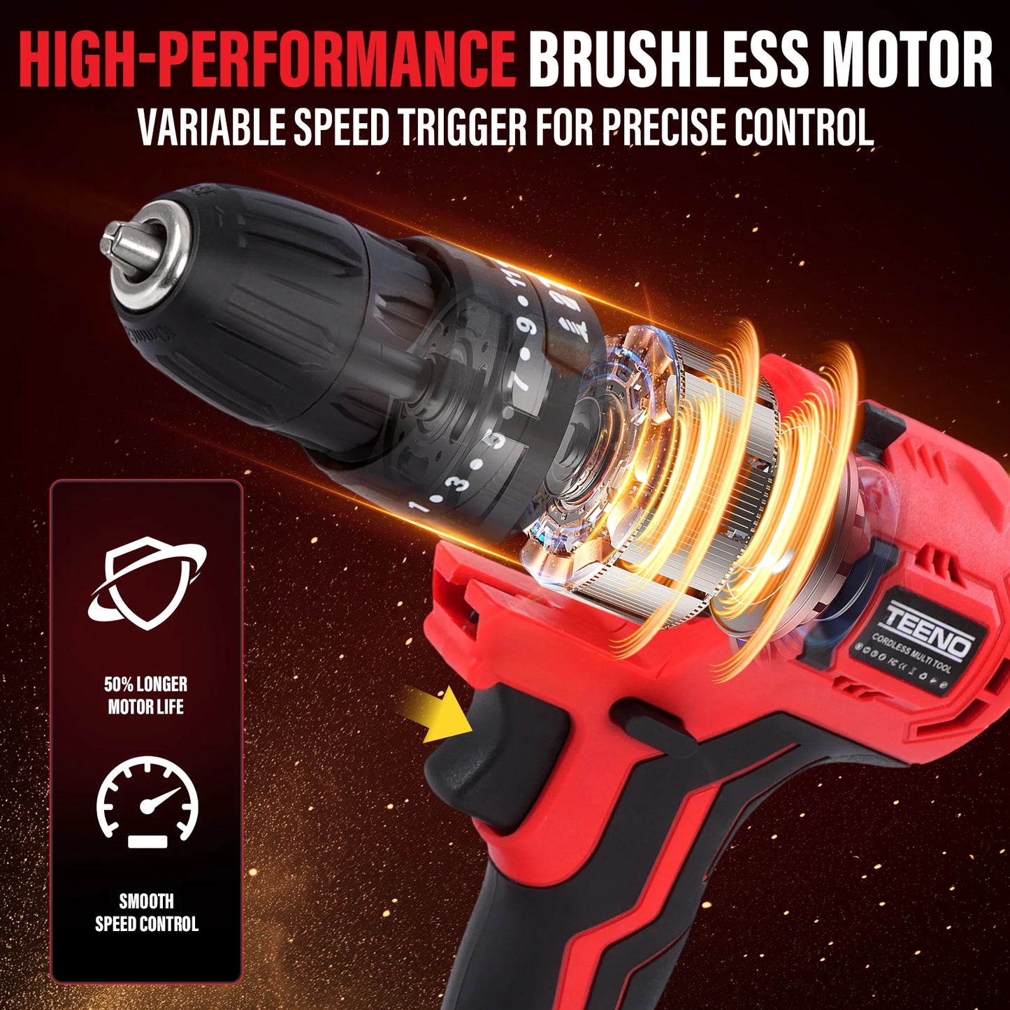 20V Max 9-In-1 Cordless Tool Combo Kit Batteries Included