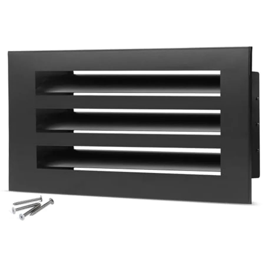 AC Vent Cover Decorative Grille With Linear Slot Diffuser Adjustable Airflow