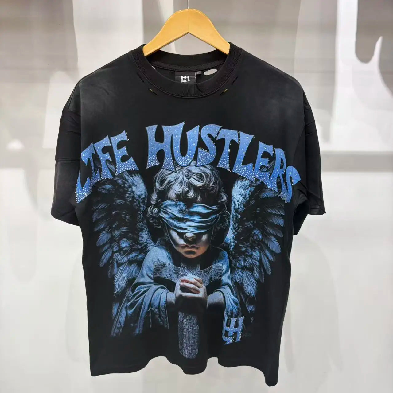Life Hustlers 100 Percent Cotton Loose Fit T Shirt Unisex