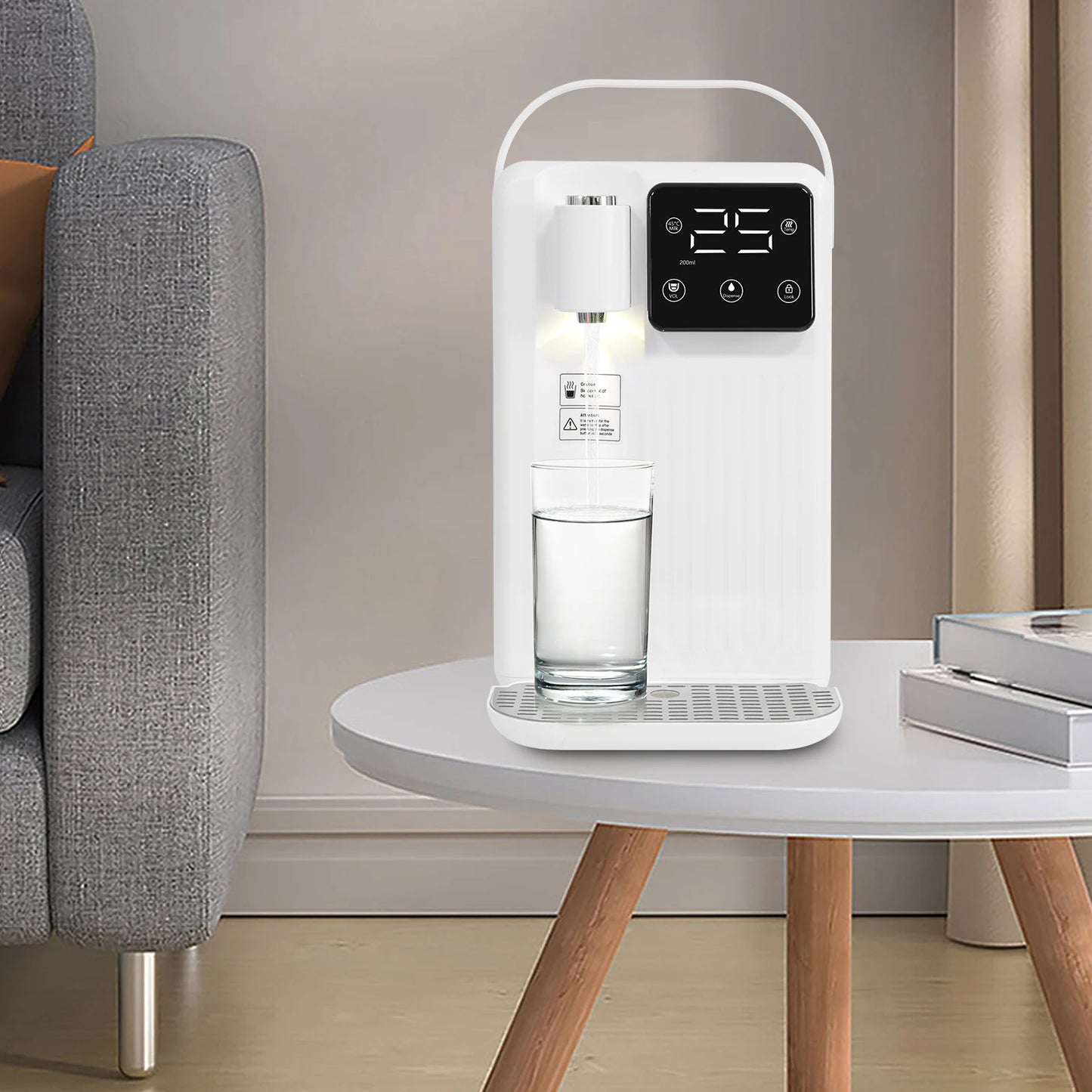 Instant Hot Water Dispenser With LED Operation Panel 2200W