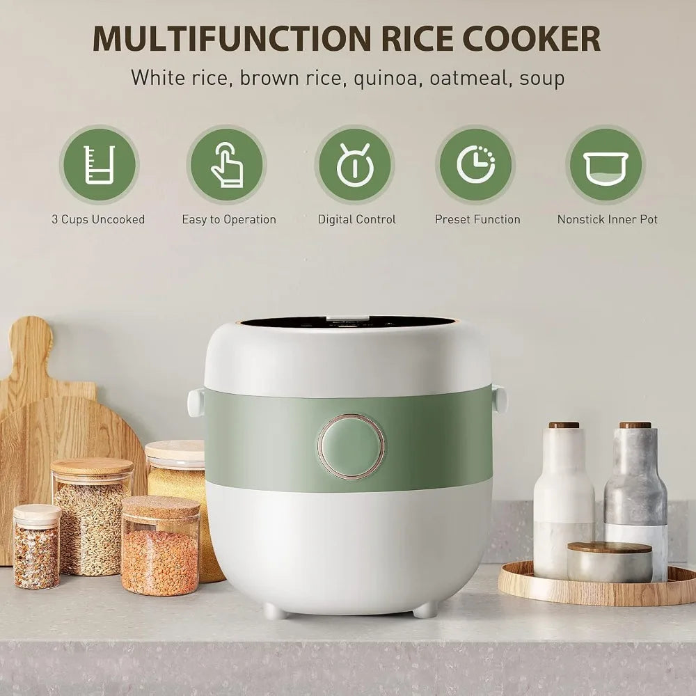 XMSJ PFAS Free Fuzzy Logic Rice Cooker With Touch Screen