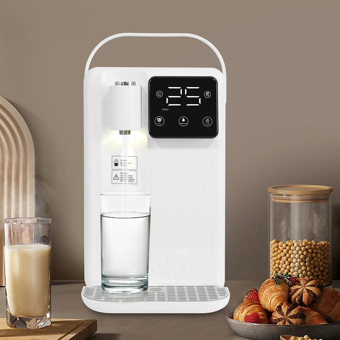 Instant Hot Water Dispenser With LED Operation Panel 2200W