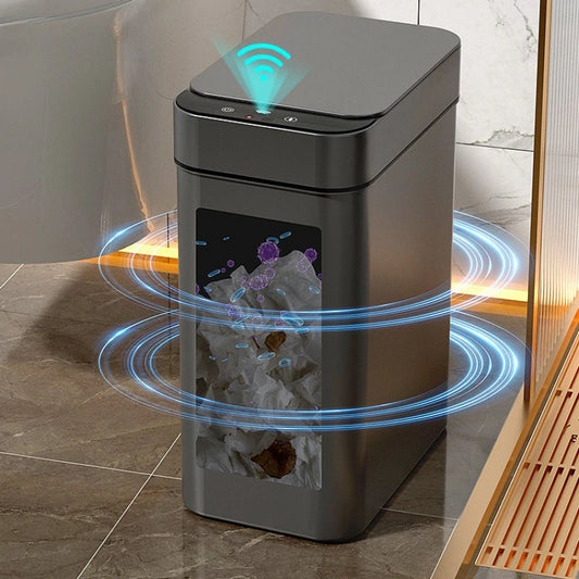 Smart WiFi Touchless Sensor Trash Can 2 Pack Home Use