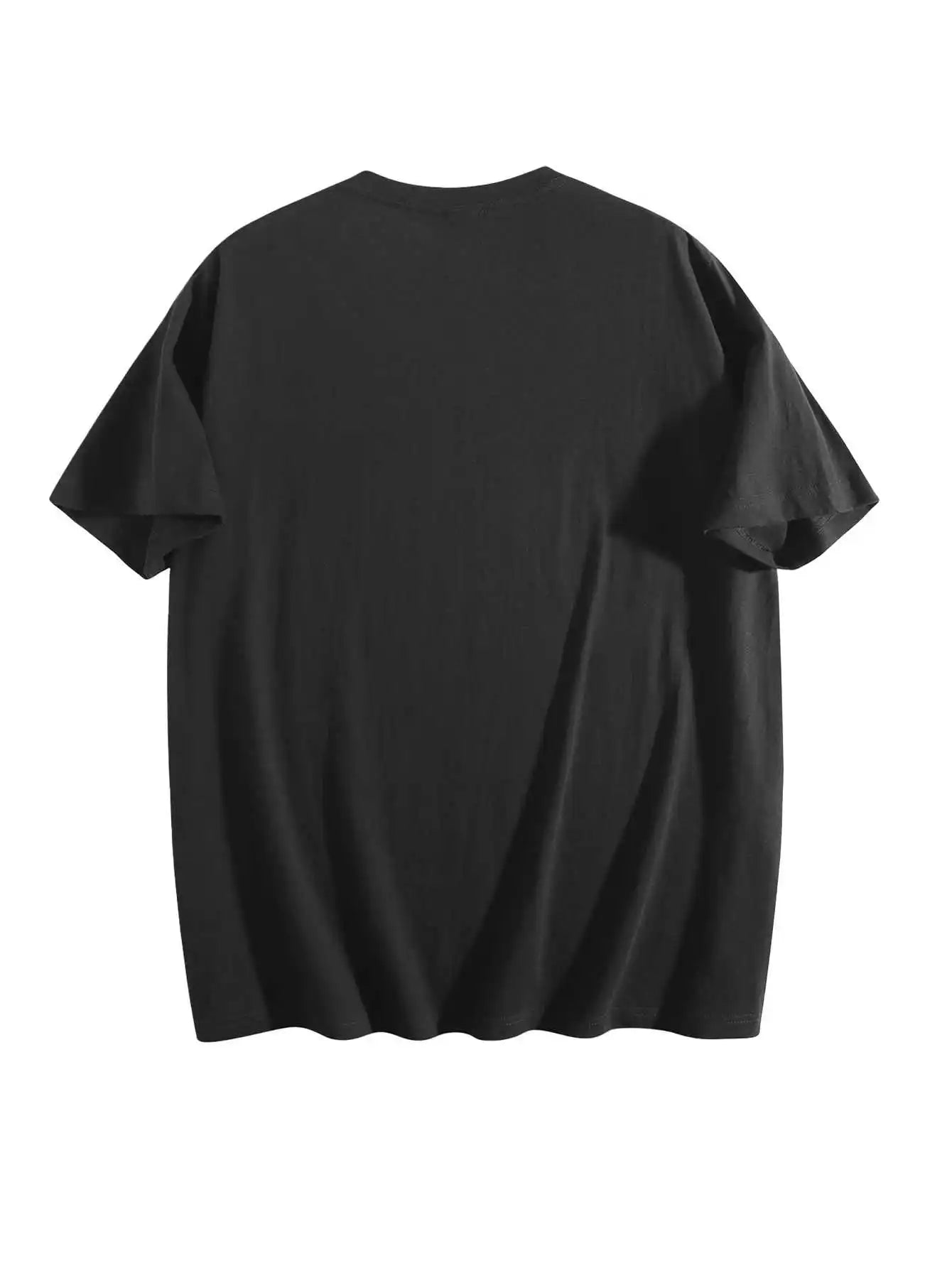 Men's Summer Cotton Short Sleeve Graphic Tee For Everyday Wear