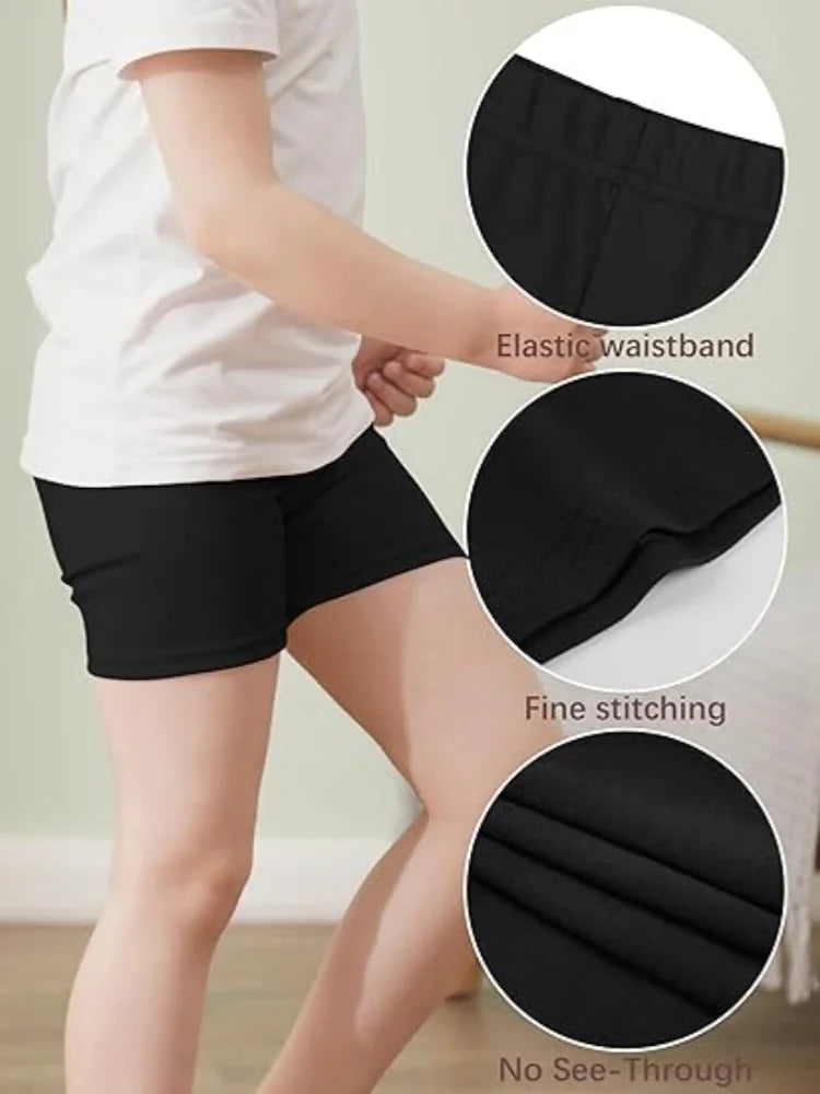 Girls Soft Breathable Modal Boxer Brief Underwear