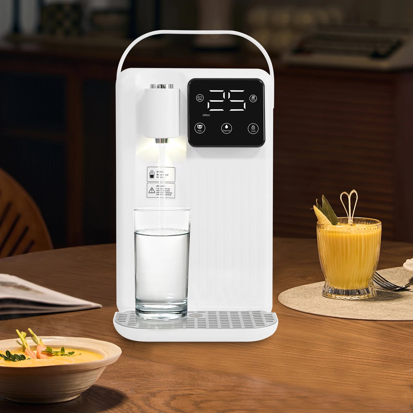 Instant Hot Water Dispenser With LED Operation Panel 2200W