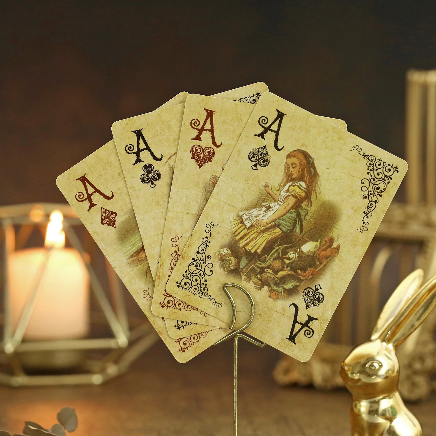 Vintage Style Alice in Wonderland Playing Cards Deck