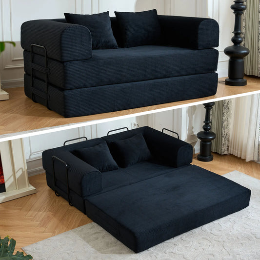 Boneless Folding Convertible Sofa Bed With Pull Out Sleeper