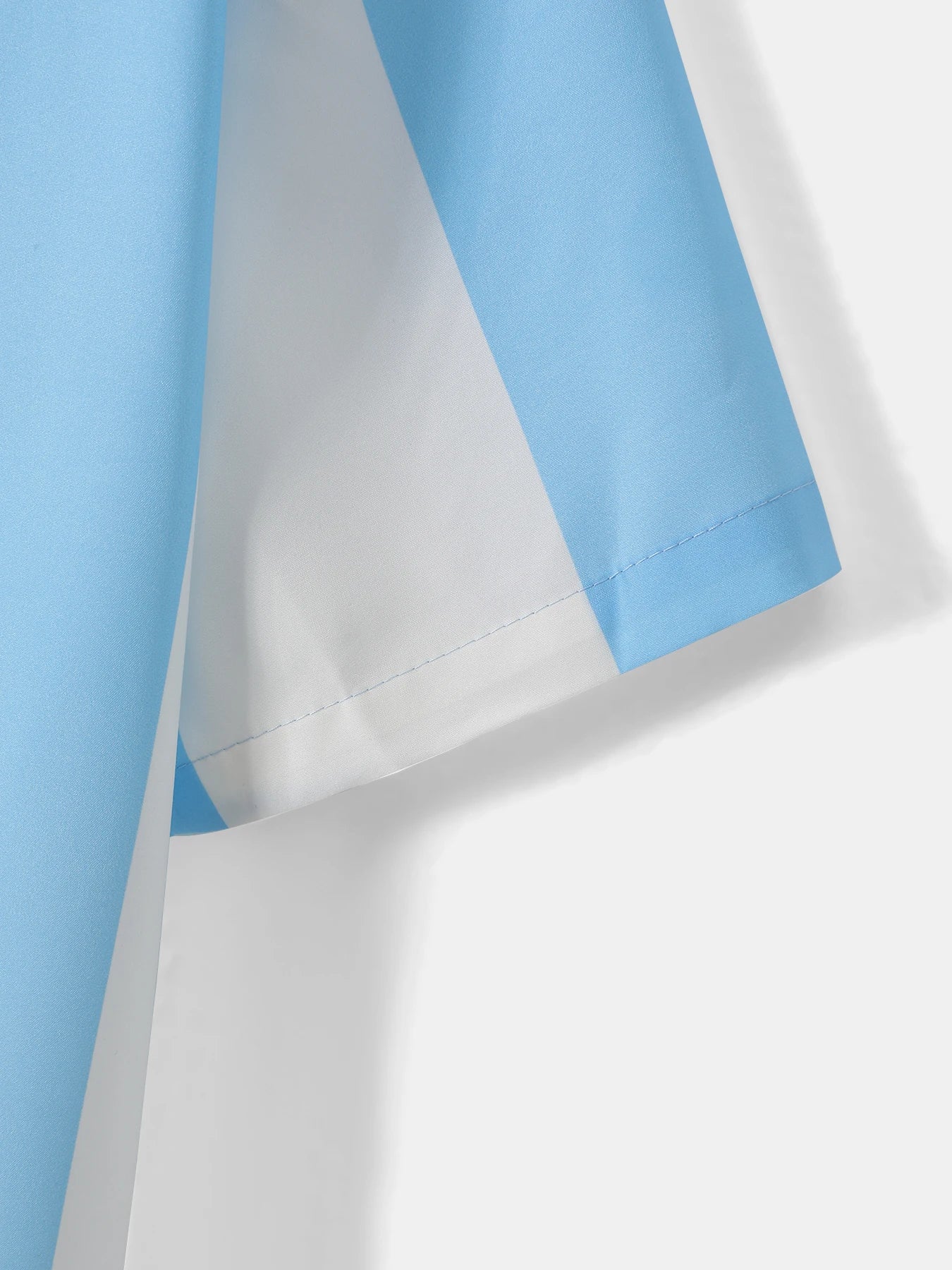 Men's Summer Polyester Printed Button-Down Short Sleeve Shirt And Pants