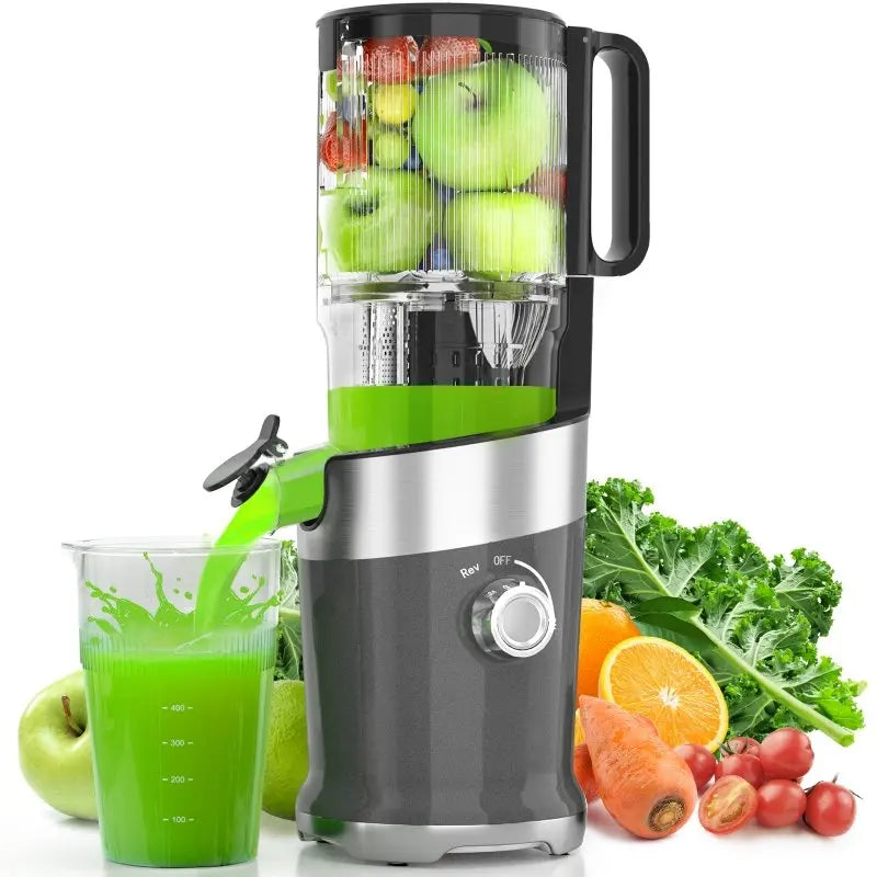 Aeitto Cold Press Juicer 50 Rpm Low Speed Whole Fruit