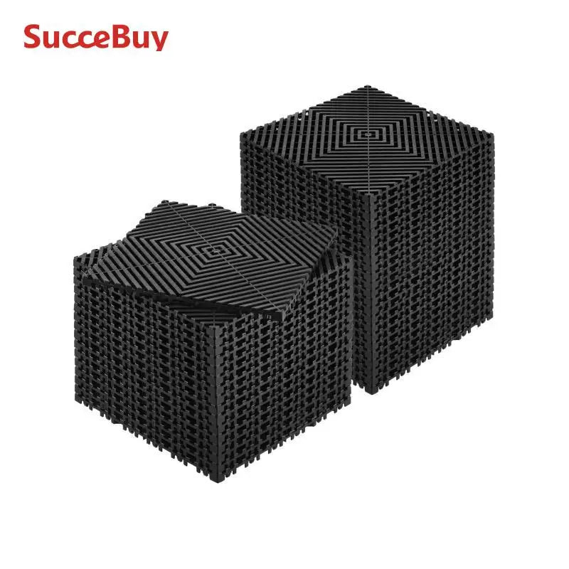 Interlocking Non Slip PVC Drainage Mats For Bathroom Floors