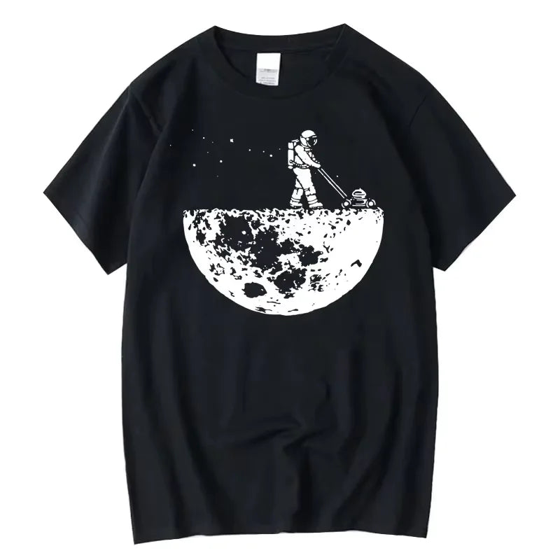 Men's Summer Cotton Short Sleeve Graphic Tee For Everyday Wear