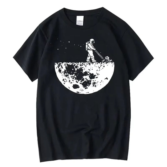 Men's Summer Cotton Short Sleeve Graphic Tee For Everyday Wear