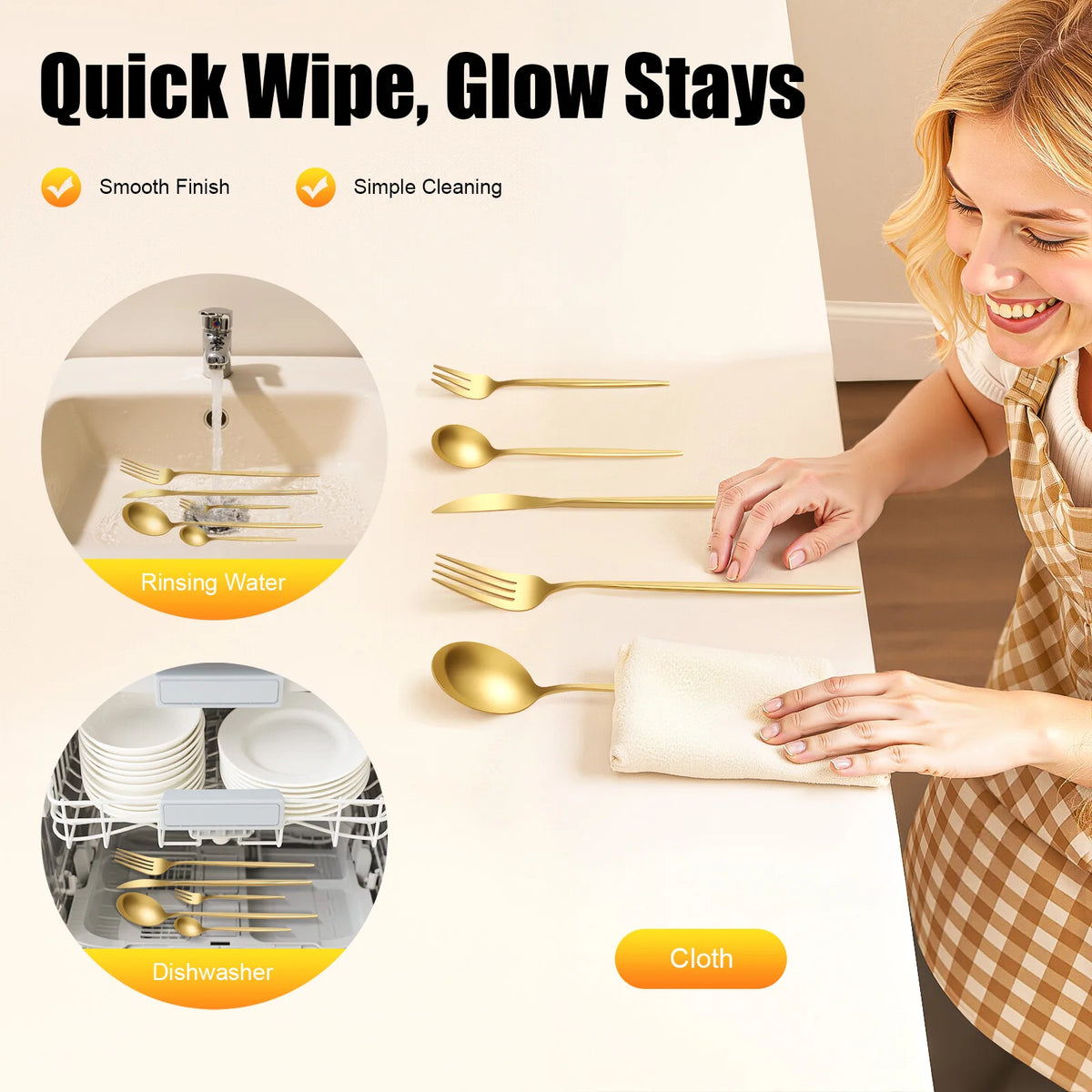 Stainless Steel Flatware Set For Weddings Buffets And Restaurants