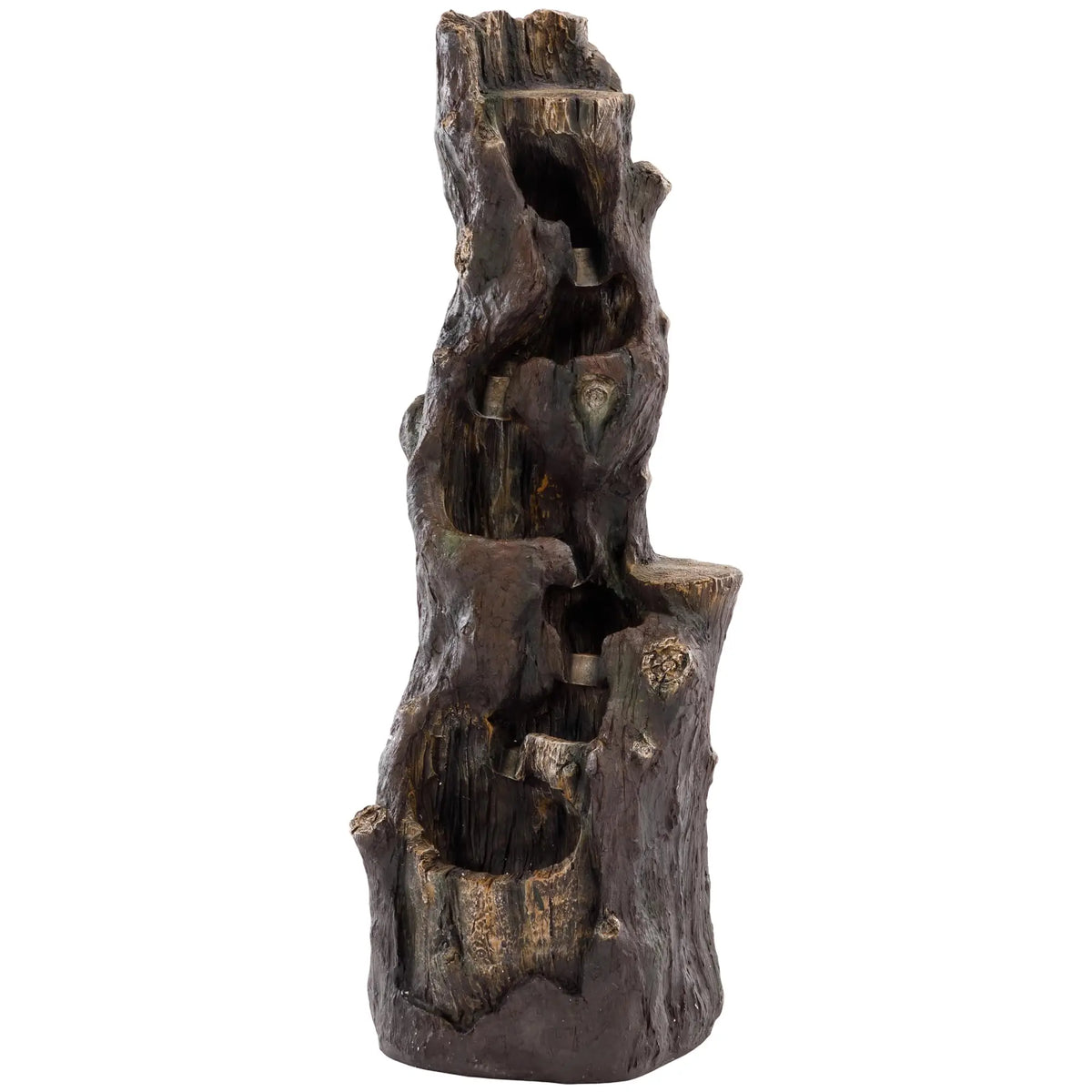 YOYTOP Stone Garden Water Fountain With Built In LED Lighting
