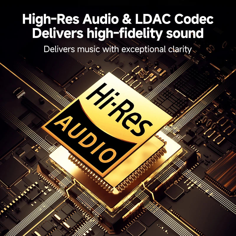 QCY H3 Pro ANC Bluetooth Headphones With LDAC And 55H Playtime