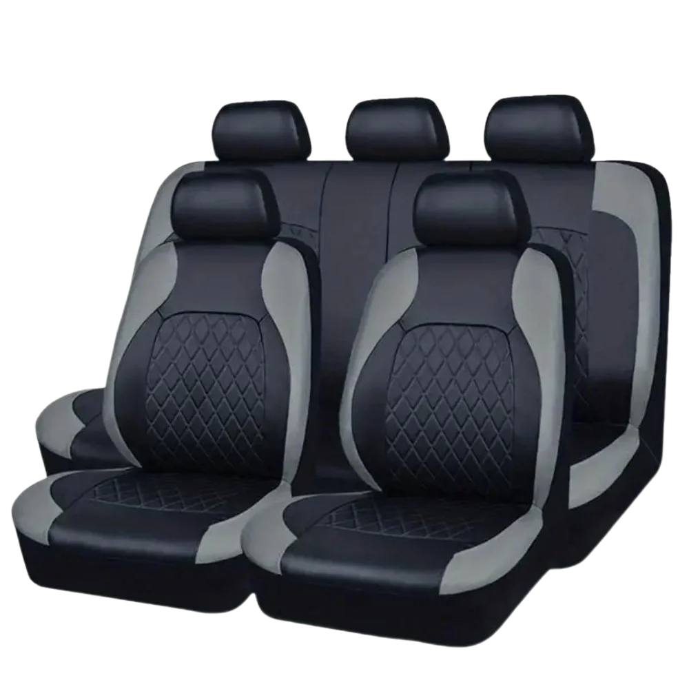 AutoYouth Universal PU Leather Car Seat Covers For All Vehicles