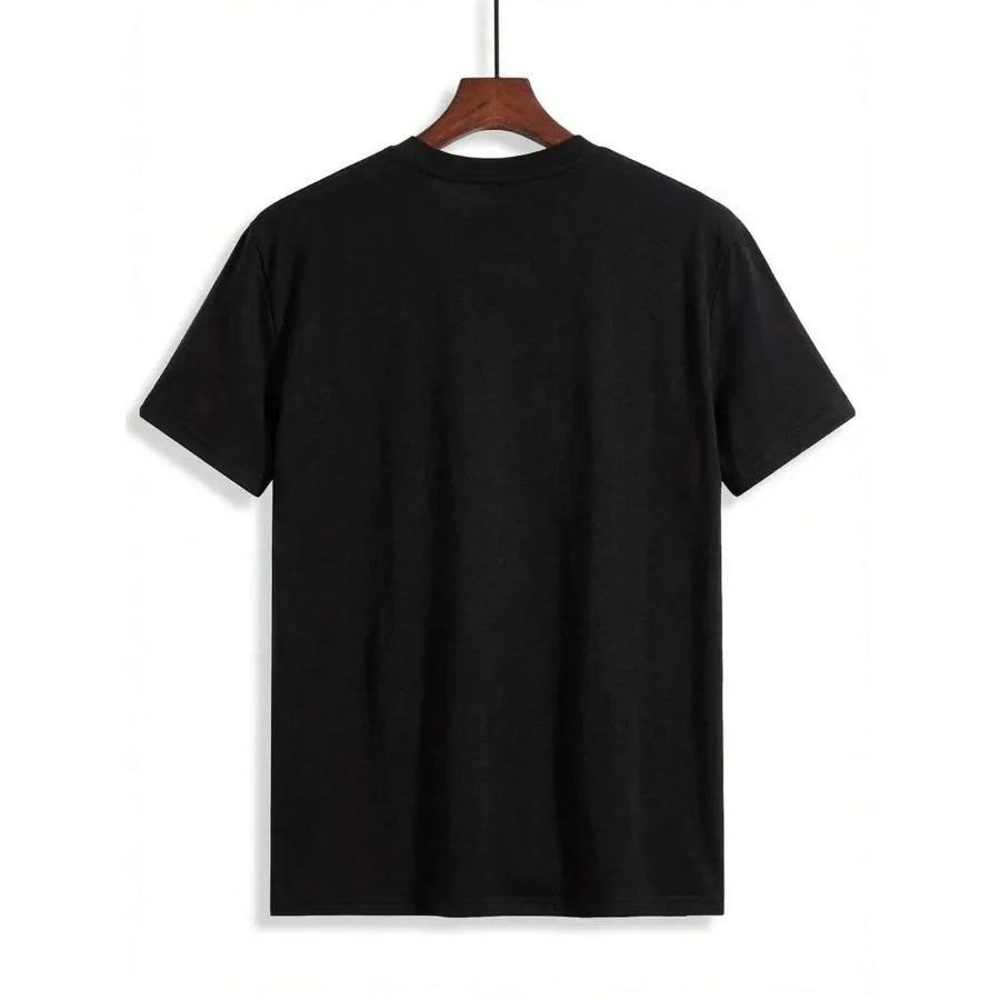Milano Italy Letter Print Mens T Shirt Casual Summer Tee