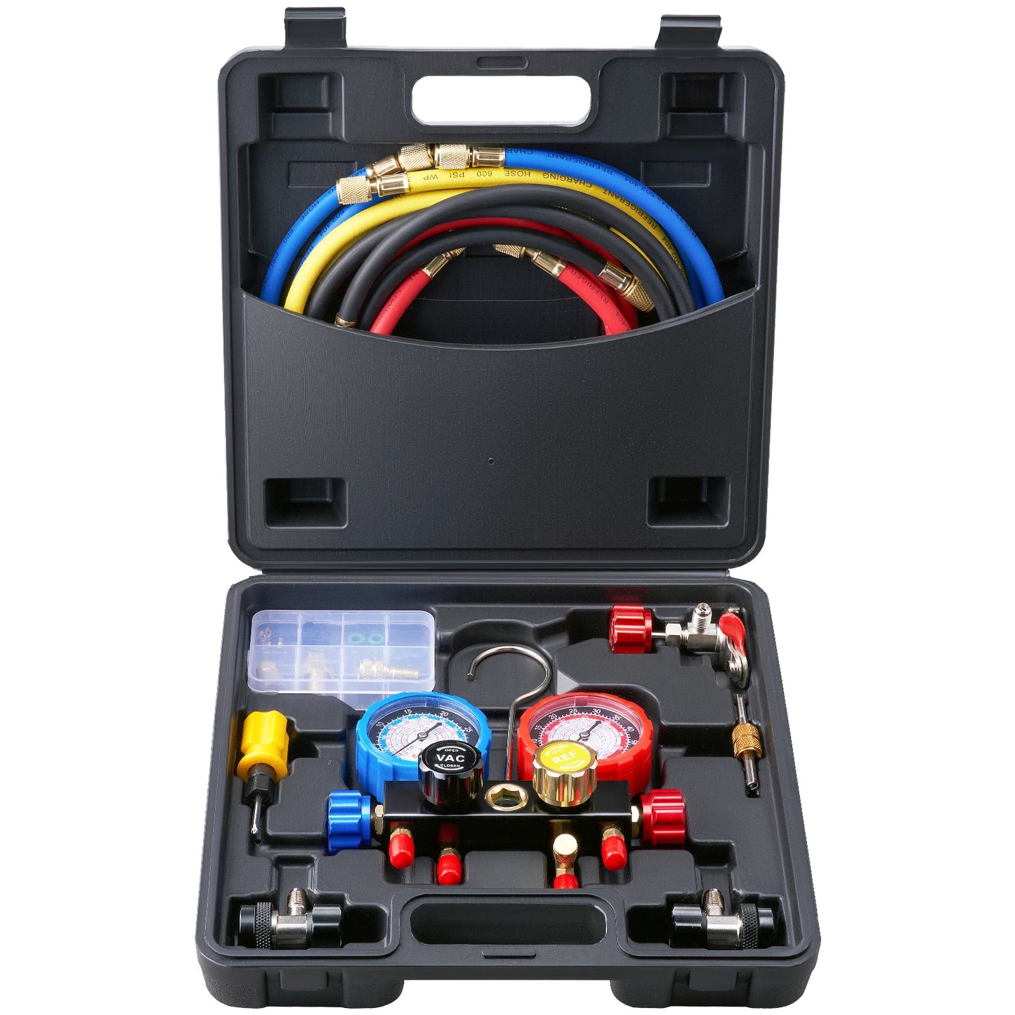 SucceBuy 4 Way AC Manifold Gauge Set