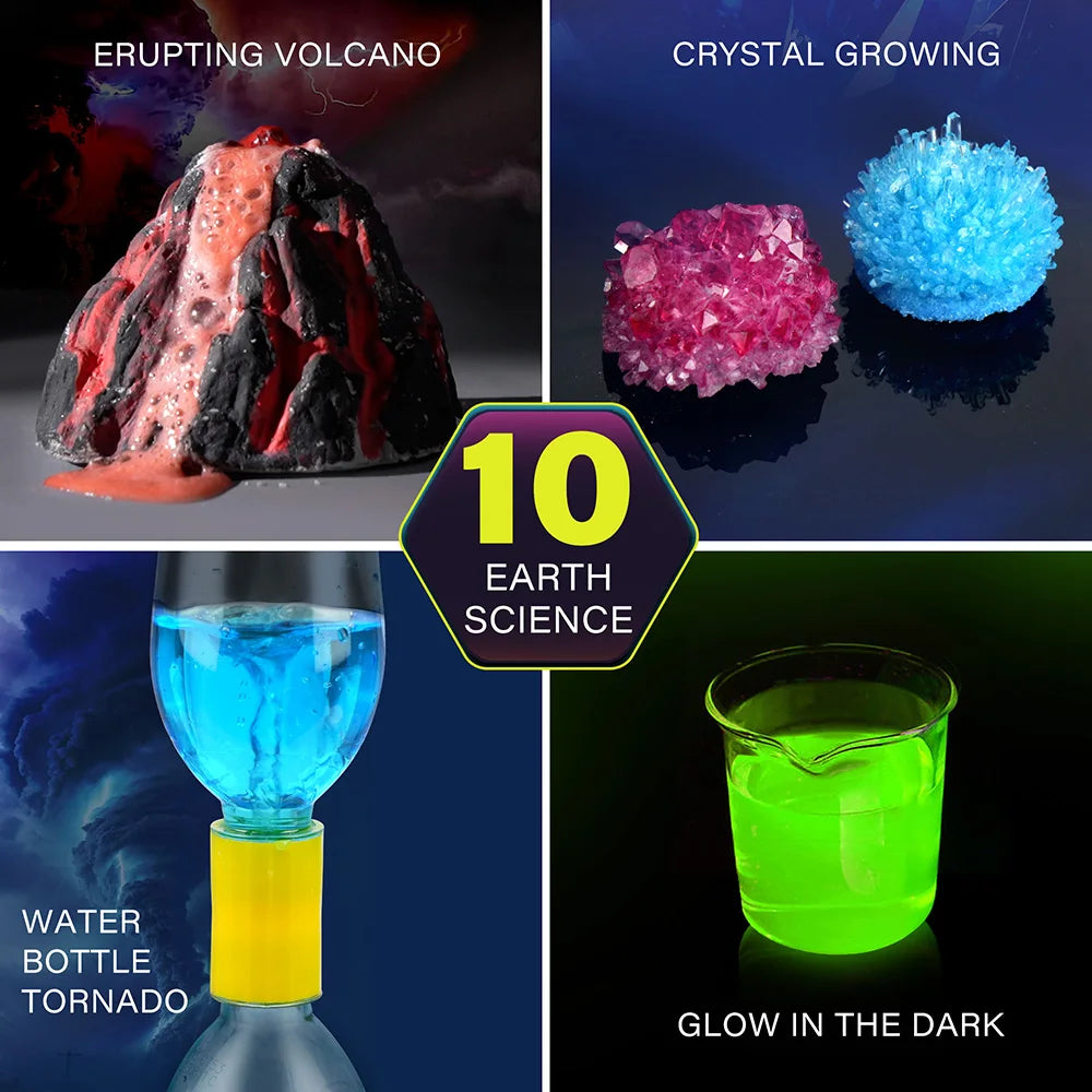 Science Kits For Kids Educational STEM Experiments Gift Set