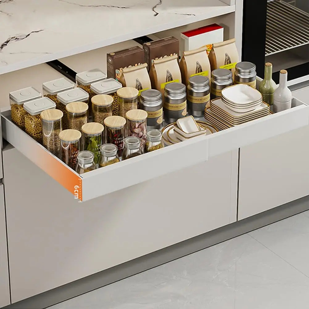 Garvee Adjustable Pull Out Cabinet Organizer With Tool Free Installation