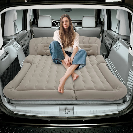 SUV Air Mattress With Pillows For Car Travel And Camping