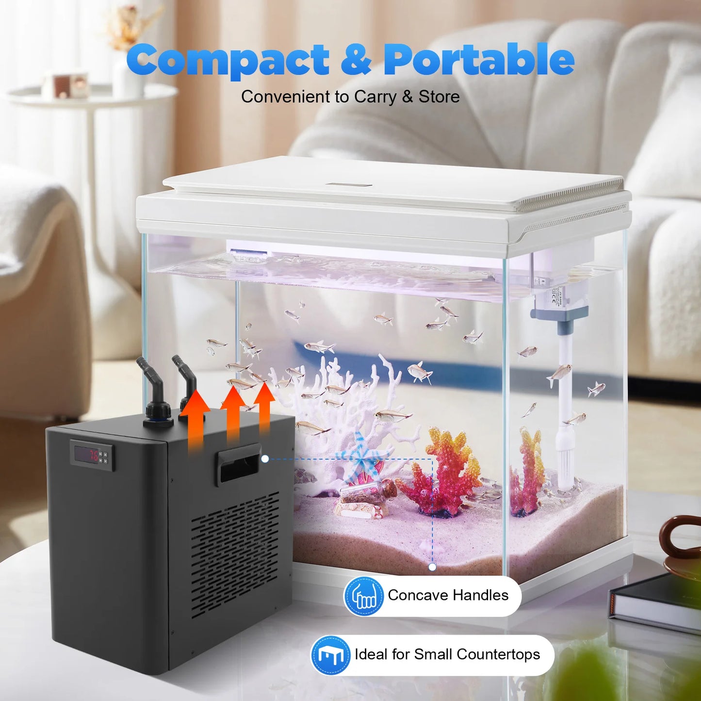 Aquarium Chiller 110V 270W Cooling Machine For Fish Tanks